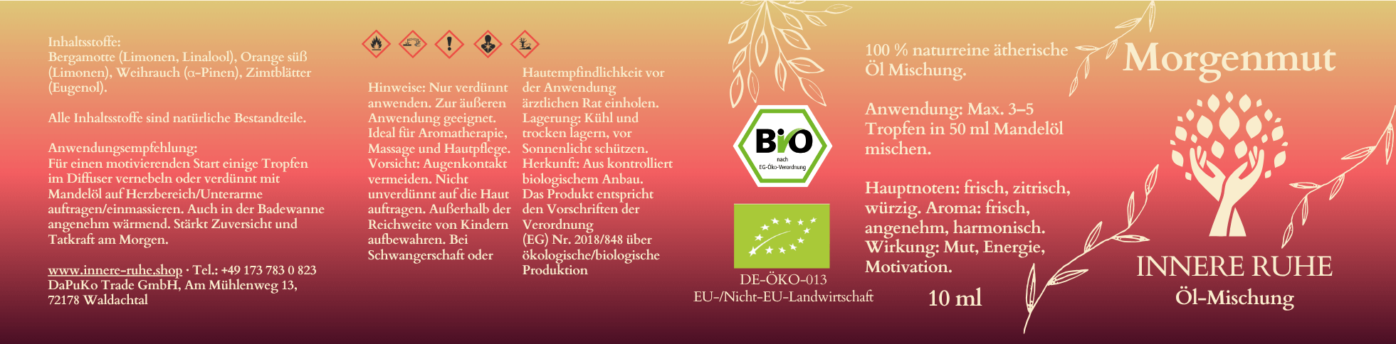 Morgenmut Etickett