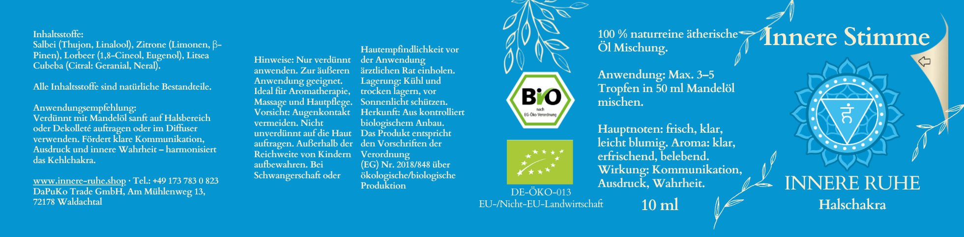 Innere Stimme Etikett