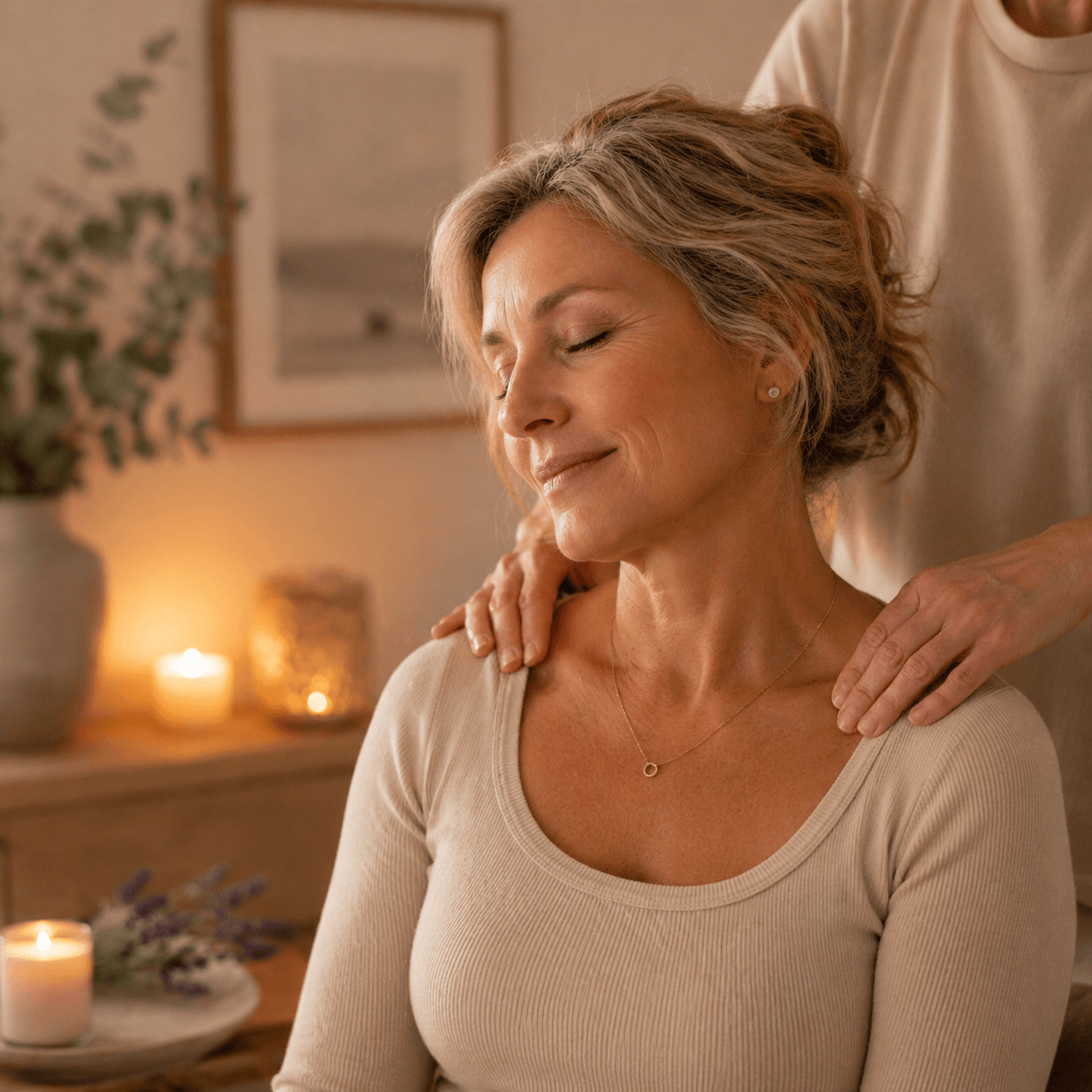 Wechselzeit Nackenmassage