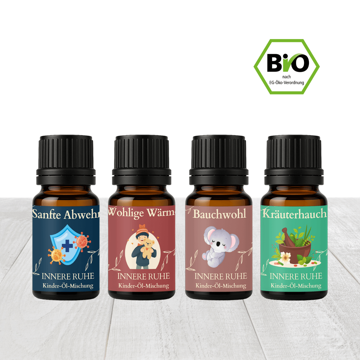 Öl-Set Kinder – Gesundheit & Abwehr