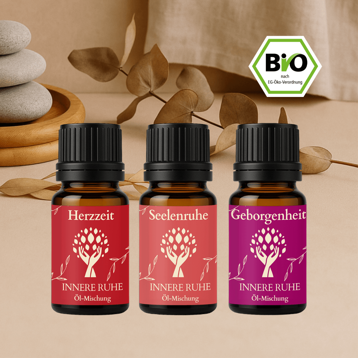 Öl-Set Ruhe & Geborgenheit – Stress loslassen