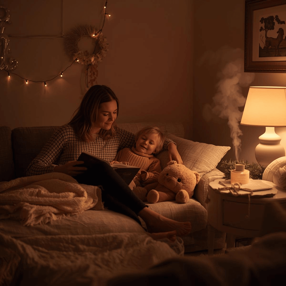 Abendritual im Kinderzimmer – Zauberhafte Wintermomente