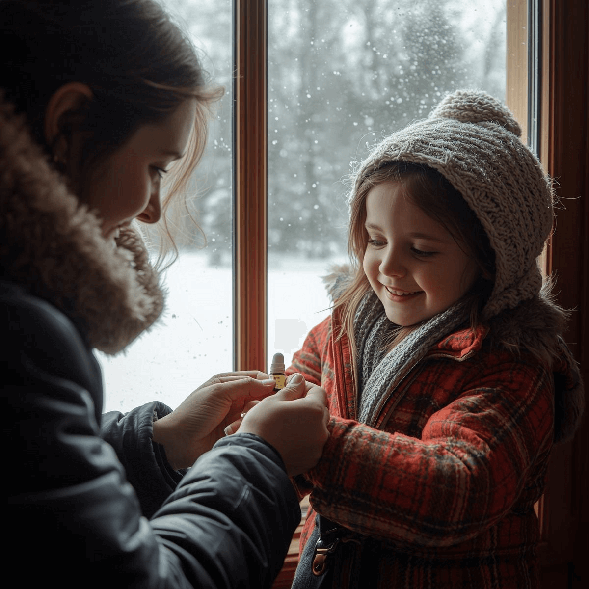 Mutmach-Moment mit Schutzzauber – Zauberhafte Wintermomente