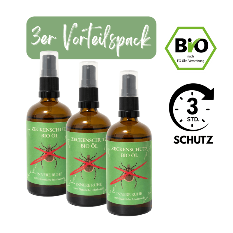Zeckenschutz Öl-Spray 3er Vorteilspack
