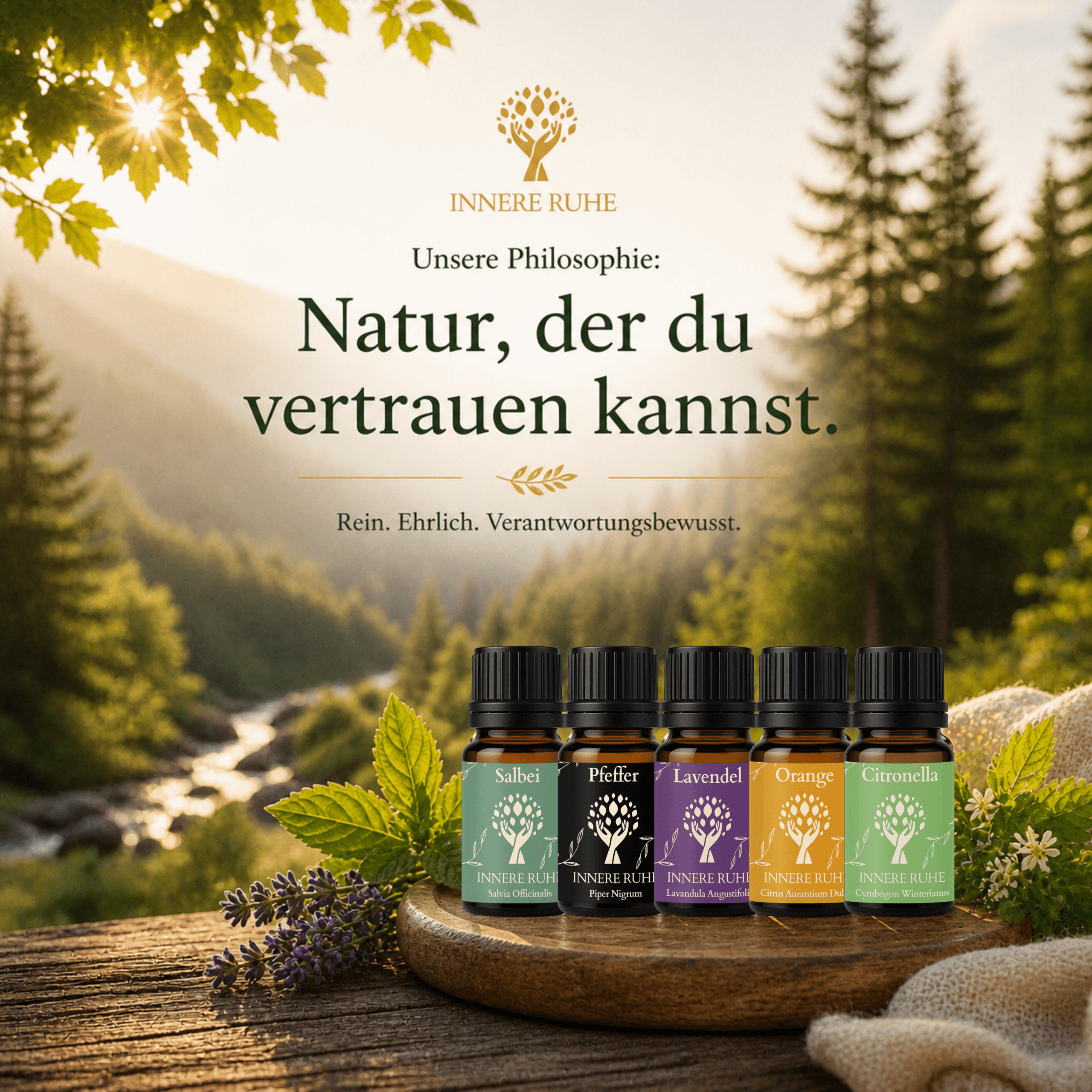 Innere Ruhe Philosophie Natur Schwarzwald