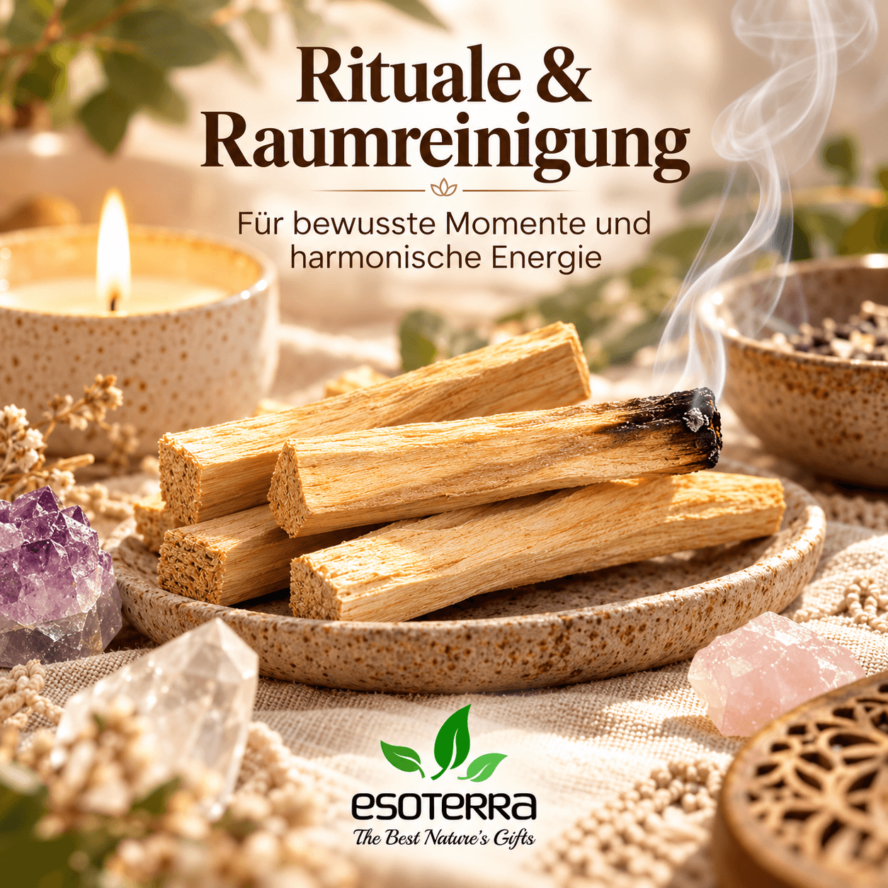 Paolo Santo Rituale und Raumreinigung